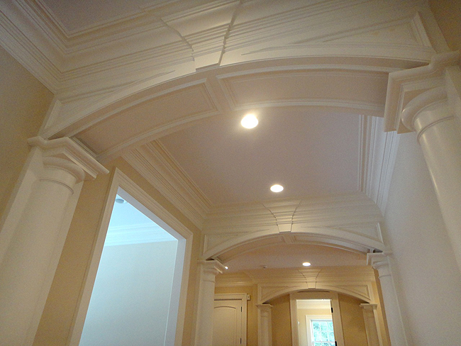 High Mount Carpentry Coffered Ceilings